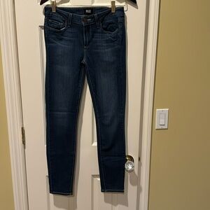 Paige size 27 vertigo ultra skinny denim jeans